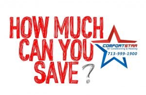 How much can be saved with AC repair