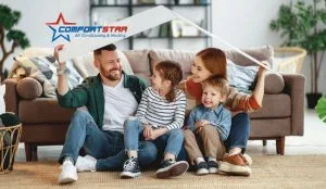 AC in top condition and happy family
